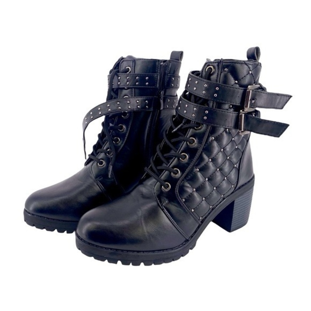 Olivia And Kate Ryder Combat Boots